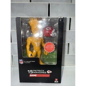 2023 NFL Game Changers 6” Patrick Mahomes Figure Yellow Variant Chase